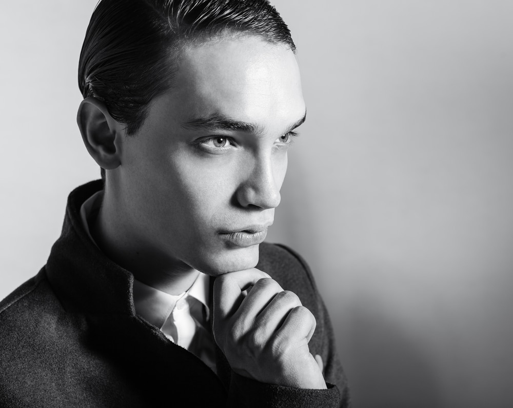 high-cheekbones